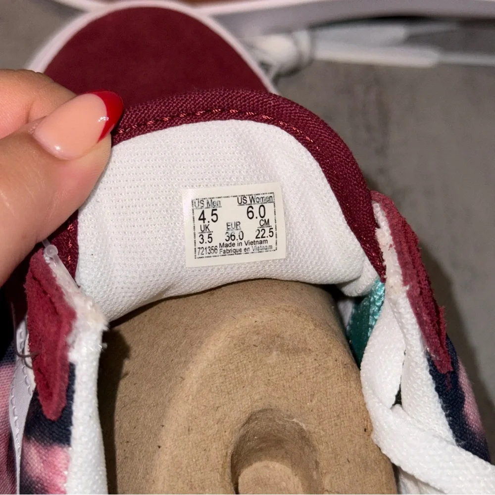 VANS - 4.5 MENS / 6 WOMENS - GRUNGE WASH - COMFYCUSH OLD SKOOL - MULTI / TIEDYE - Picture 7 of 7